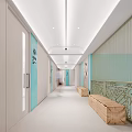 Modern Hospital Outpatient Clinic Reception Area Design