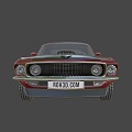 Ford Mustang Mach 3d model