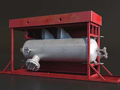 Modern Industrial LOFT Equipment Chemical Equipment 3d model Modern Industrial LOFT Equipment Chemical Equipment 3d model