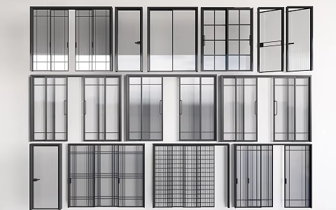 sliding door 3d model