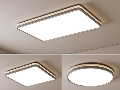 Cream wind ceiling lamp model