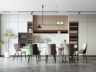 Modern Restaurant 3d model