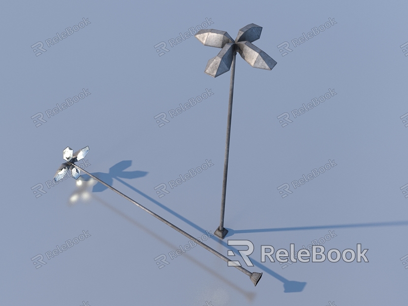 Street lamp landscape lamp outdoor sketch public facilities model