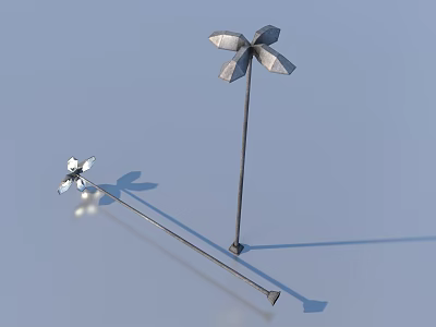 Street lamp landscape lamp outdoor sketch public facilities 3d model