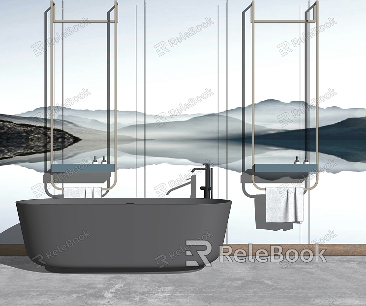 Modern Bathtub model