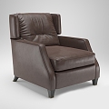 Sofa Single Sofa Seat Casual Sofa Single Chair 3d model