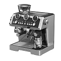 La Specialista Professional Espresso Machine Kitchen Appliance With Stainless Steel Body And Control Knobs