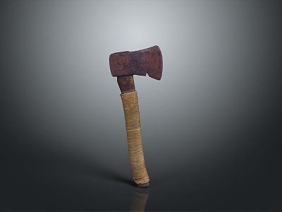 Tomahawk Axe Wooden Axe Handle Axe Mountain Axe Chopping Wood Axe Chopping Wood Axe Magic Axe 3d model