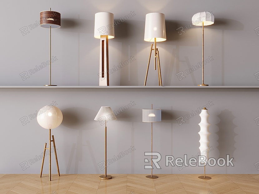 floor lamp creative floor lamp lantern floor lamp model