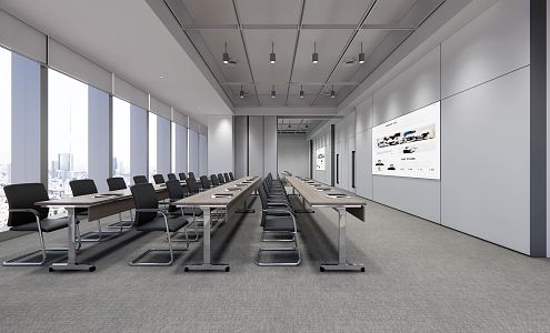 Modern Conference Room Conference Room Lecture Hall 3d model