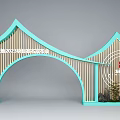 Greenland City 2023 Project Business Negotiation Meeting With Arch Decorative Entrance By Greenland Group