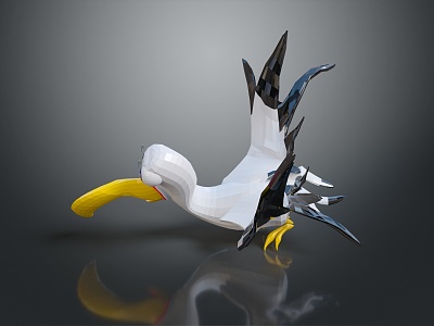 bird game animal cartoon animal realistic animal model