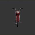 Motorcycle Two-wheeled Motorcycle Cross-country Motorcycle Road Race Motorcycle Motor Vehicle Transport 3d model