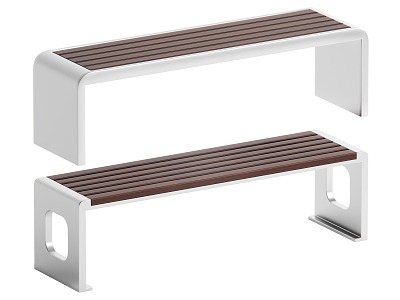 Modern Landscape Seats Public Seats model