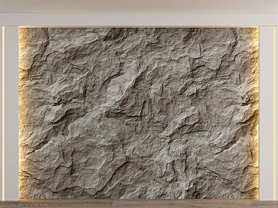 rubble background wall model