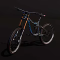 Modern Mountain Bike With High Performance Suspension System And Durable Frame