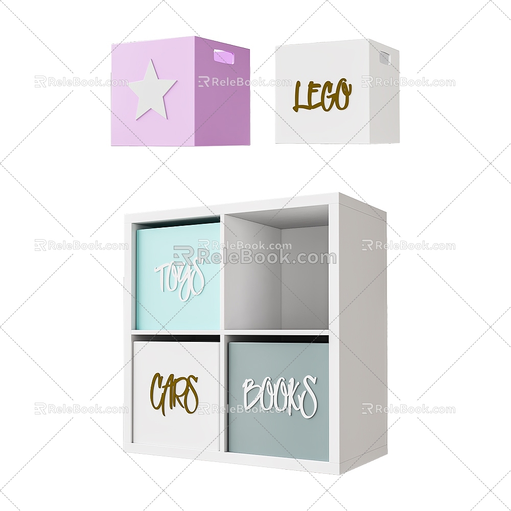 Modern Locker 3d model