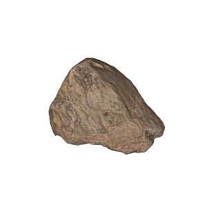 Modern Realistic Scanning Stone Rock Granite Natural Landscape 3d model