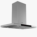 Siemens Stainless Steel Range Hood With Control Panel And Lighting Features