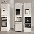 Modern direct drinking machine combination coffee machine combination line machine water purifier 3d model
