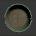Plastic Bucket Plastic Bucket Pot Container 3d model