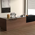 Modern Cashier 3d model