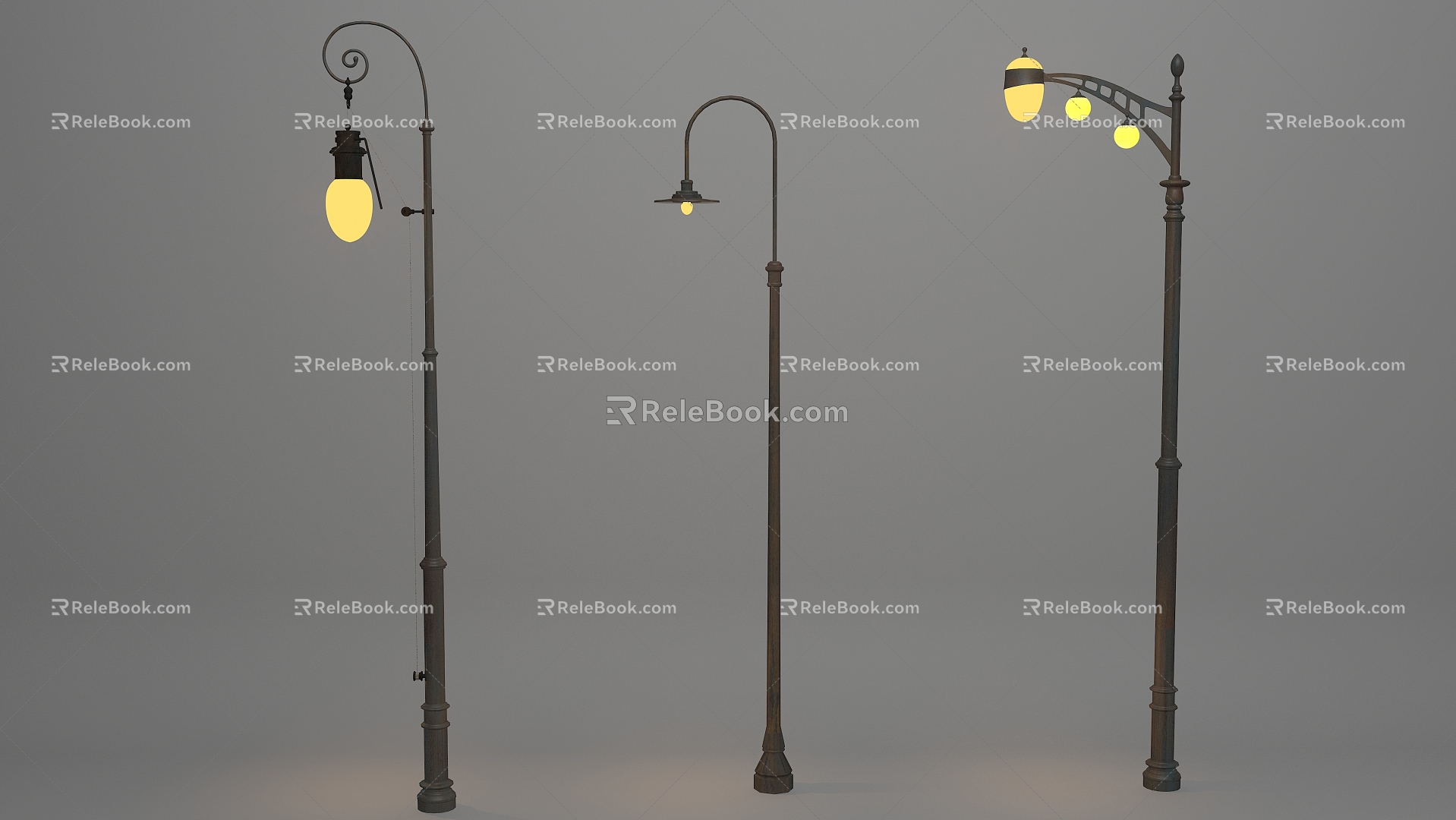 Lamp Street Lamp Old Street Lamp Republic Street Lamp European Street Lamp 3d model