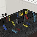 SWITCH game console wireless game console 3d model