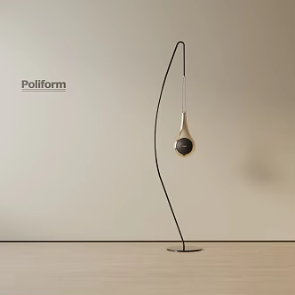 Modern floor lamp 3d model