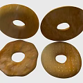 Two Different Delicious Donuts With Golden Brown And Light Golden Surfaces