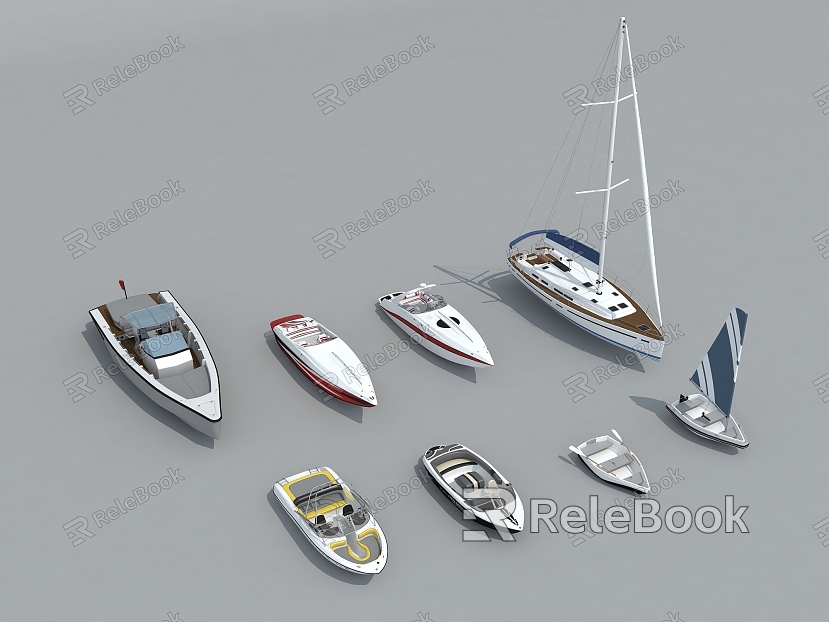 Boat Yacht Play Boat Passenger Boat model