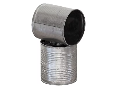 Industrial Equipment Metal Storage Containers Featuring Stacked Design and Durable Metal Construction 3d model