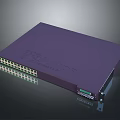 Juniper Purple Network Switch Featuring Multiple Front Panel Ports And Modern Design