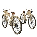 Modern Retro Old Bicycle 3d model