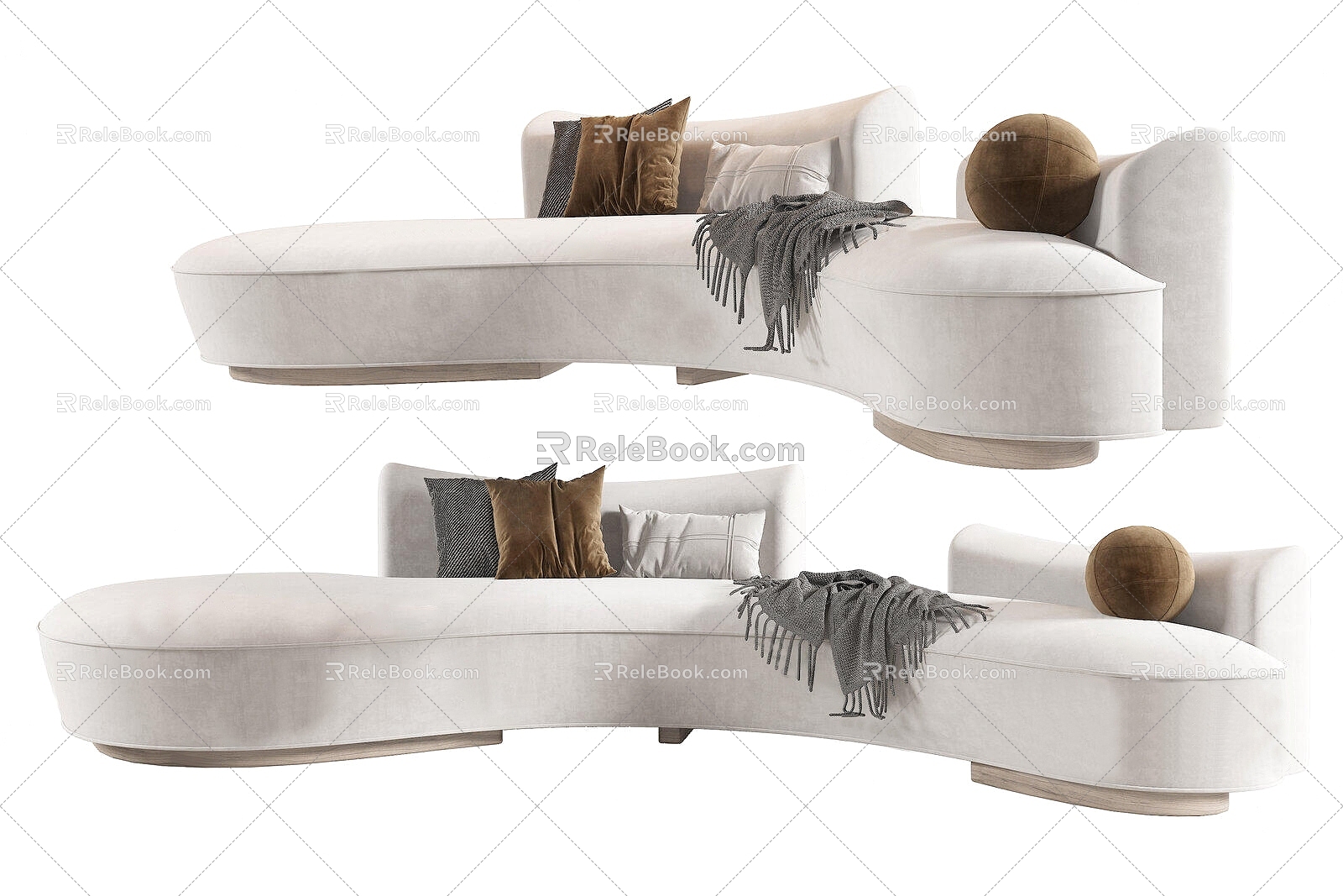 Sofa 3d model download 2014VR0 3d model