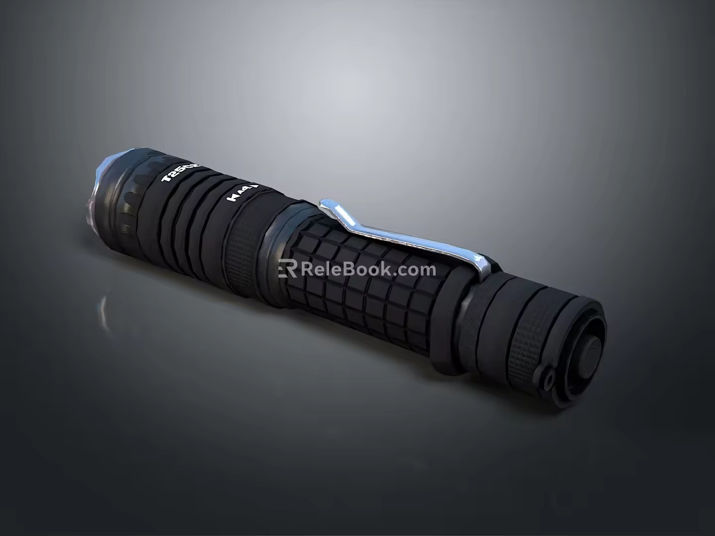 Flashlight flashlight military flashlight lighting tools tactical flashlight charging flashlight 3d model