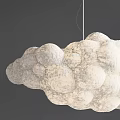Modern chandelier cloud lamp 3d model