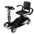 Electric Mobility Scooter with Comfortable Seat and Easy Control Handle 3d model