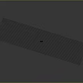 Modern Square Air Cooler Fan With Dark Color Circular Grille And Side Buttons