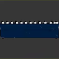 Blue Audio Mixer Console With Multiple Control Knobs And Sliding Faders