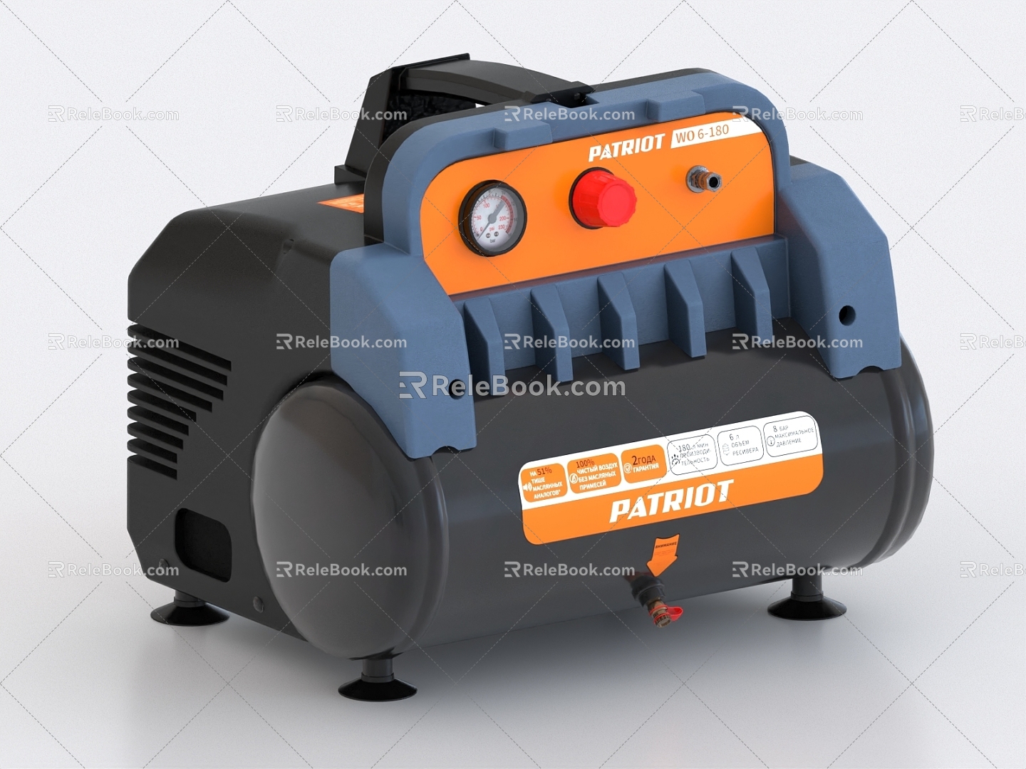 Air Compressor Air Pump Compressor Vacuum Pump Auto Repair Equipment Air Pump Air Pump Industrial Equipment 3d model