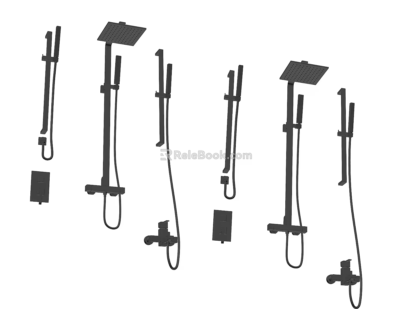 Hardware faucet 3d model