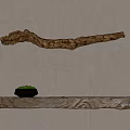 Rustic Natural Wood Irregular shaped Wall Lamp With Branch Design For Interior Decor