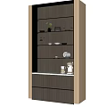 Italian Custom Wine Cabinet Side Cabinet 3d model