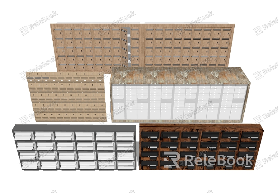 Mail Box Storage Cabinet model