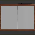 Compact Computer Device With Wooden Surface White Body Control Panel Circular Buttons And Rectangular Slot