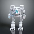 Robot Assistant Small Robot Butler Robot Butler Figure Game Figure 3d model