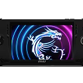 MSI Handheld Gaming PC With Vibrant Dragon Graphic Display And LED Controller Joysticks