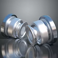 Durable Industrial Hardware Tools Stainless Steel Bearings With Polished Silver Surface