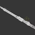 Modern Tactical Rifle With Scope Picatinny Rail Detachable Magazine And Ergonomic Grip